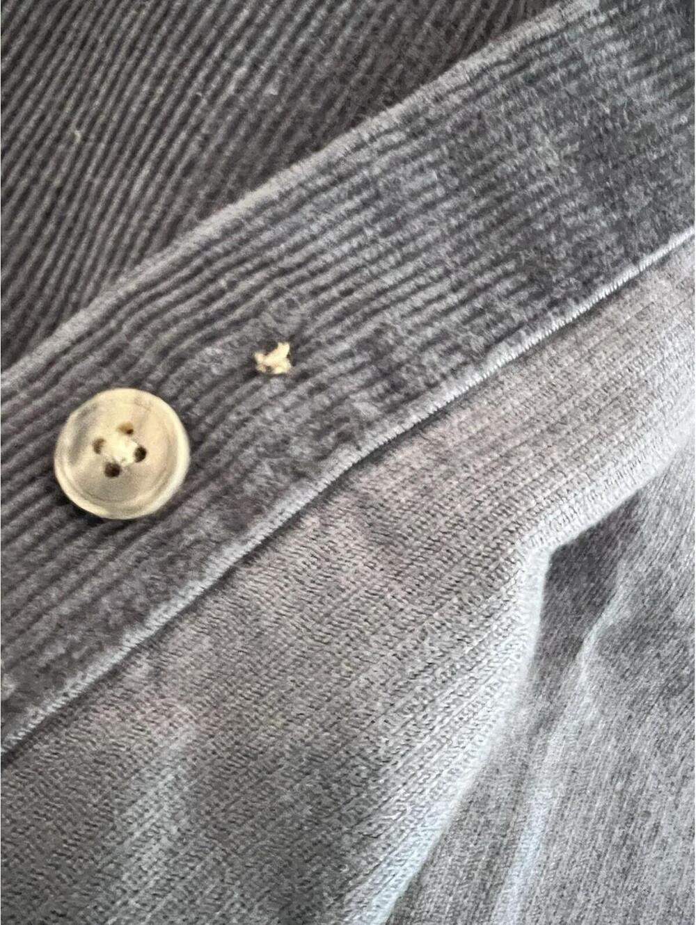 Patagonia Men's Corduroy Heavy-Weight Button Up Shirt Smolder Blue Size S - Picture 8 of 13